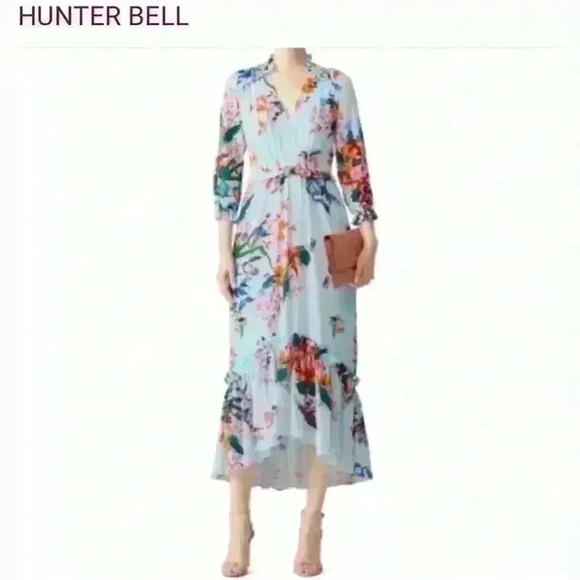 Hunter Bell floral dress size 0 - Picture 1 of 5